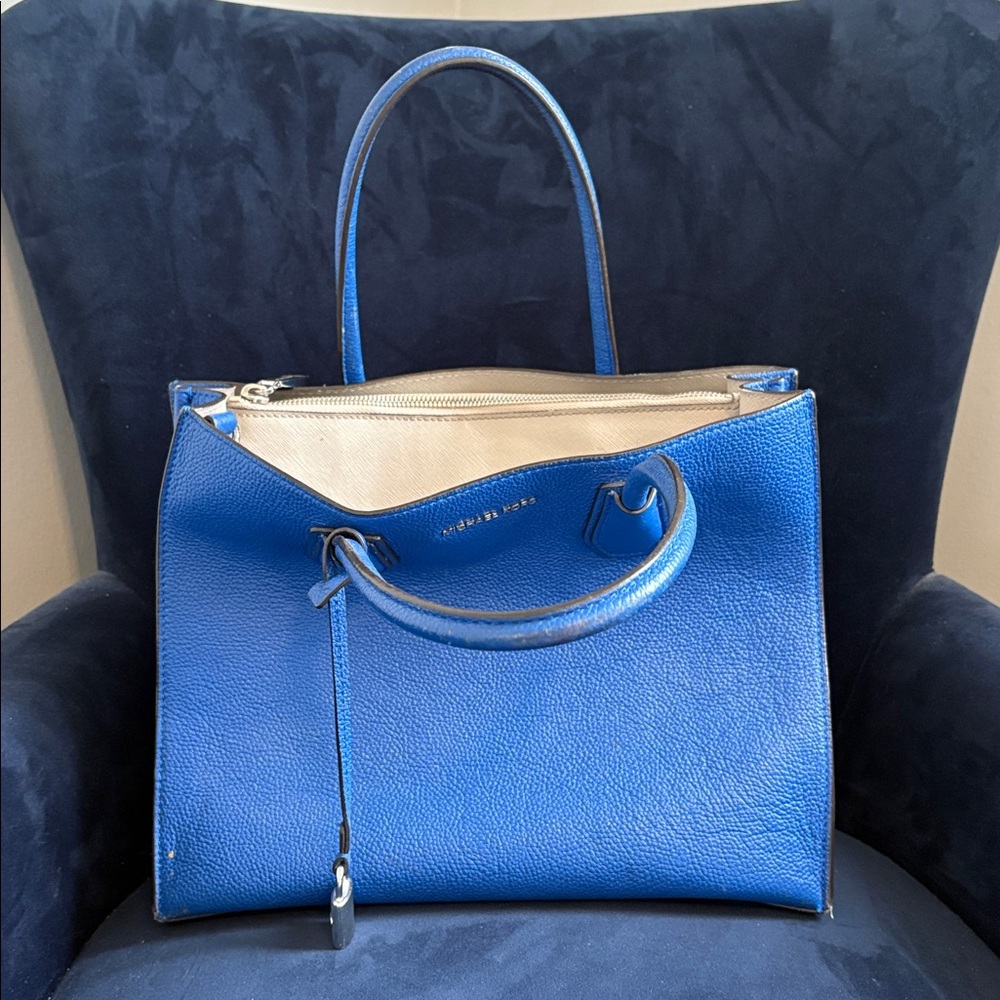 Michael Kors Vibrant Blue Tote - Picture 6 of 6